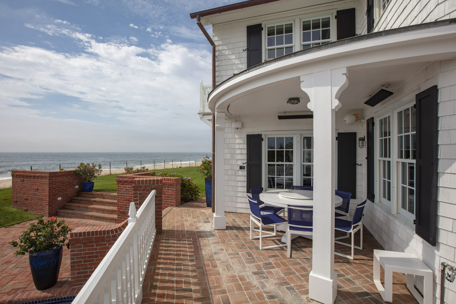 Photo of construction by Ronald Webb Builder.